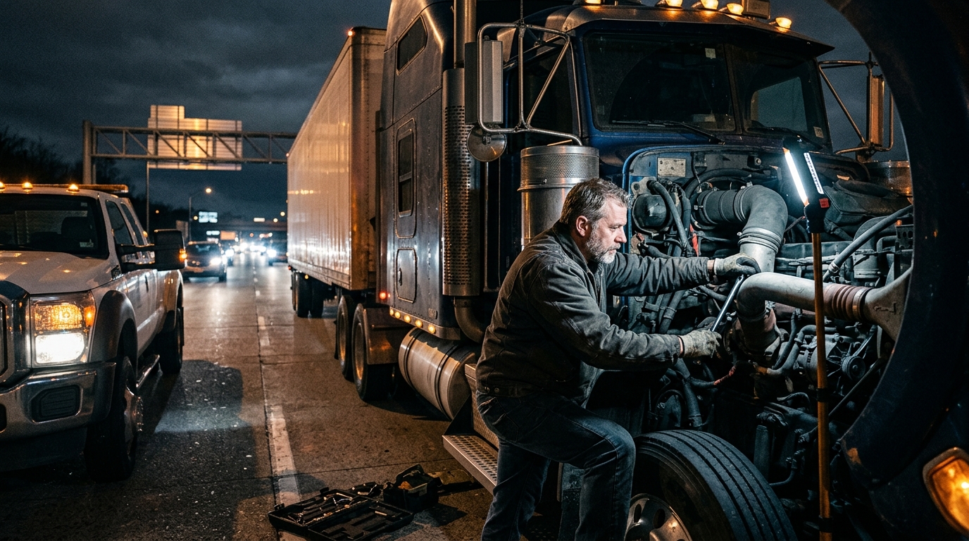 Illustration: Emergency Repair Loans for Owner-Operators: Keeping Your Rig on the Road in 2026