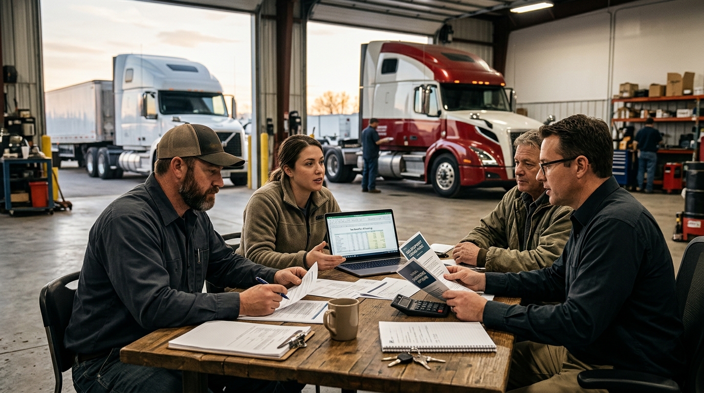 Illustration: Tax Benefits of Equipment Leasing for Owner-Operators in 2026
